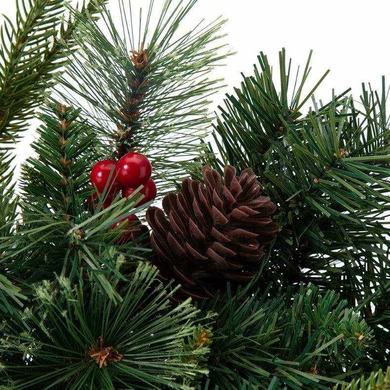 Various Brands 24" Pinecone Greenery Wreath - JK85436 - Porch Seasonal Decor 4 Various Brands 24" Pinecone Greenery Wreath - JK85436 - Porch Seasonal Decor - Image 2