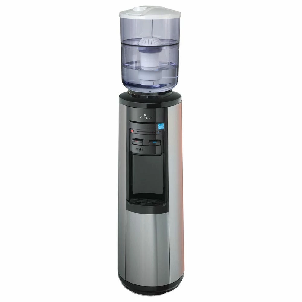 Vitapur Stainless Steel Top Load Floor Standing TriTemperature Water Dispenser VWD5446BLS - Kitchen Appliances 4 Vitapur Stainless Steel Top Load Floor Standing TriTemperature Water Dispenser VWD5446BLS - Kitchen Appliances - Image 2