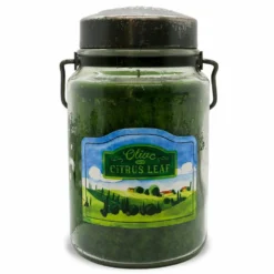 McCall's Olive Citrus Leaf Classic Jar Candle, 26 oz. - JOL-26 - Candles
