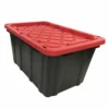 Edge Plastics Red Lid Heavy-Duty Storage Tote, 27 Gallon - 2027-12148 - Baskets & Bins -Outlet Hearth And Home Store 975eb1f85ef2cfce95f19f556d275c9a535bdbfb 99071005