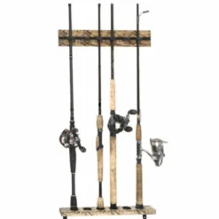 Organized Fishing Modular Wall 6Rod Rack Camo CRWR006 - Storage Furniture