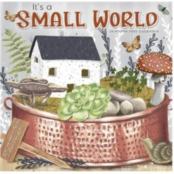 Brown Trout It's a Small World 2023 Square Hopper Calendar - Calendars