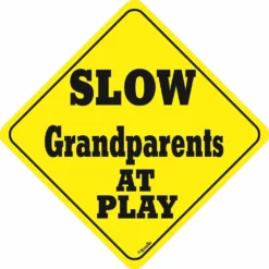 Signs Up Grandparents At Play 15029 - Wall Decor
