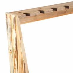 Rush Creek Creations 6 Gun Rack with Storage 370037 - Storage Furniture -Outlet Hearth And Home Store 9 16