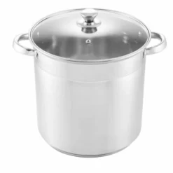 McSunley Stainless Steel Stockpot, 16Qt - 615 - Cookware Pan