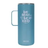 Kerusso Dual Wall Stainless Steel Be Kind Mug with Handle, 22 oz. - MUGS233 - Tumblers -Outlet Hearth And Home Store a240b983682eb47c44cf829ef88f56f241819ec6 mugs233