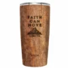 Kerusso Dual Wall Stainless Steel Faith Can Move Mug, 20 oz. - MUGS205 - Tumblers -Outlet Hearth And Home Store a2db066400aa2c387a1ab3eeb0efe36275fec72f 60625500