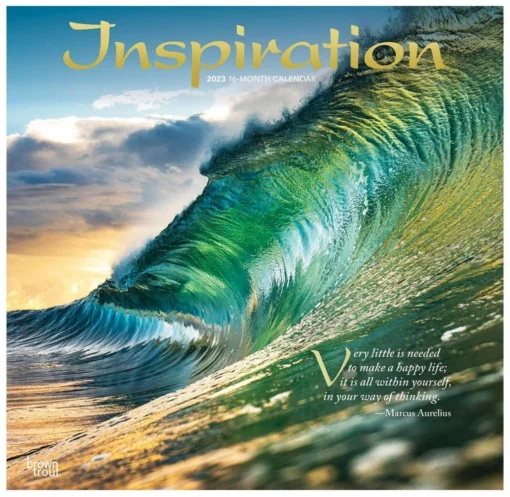 Brown Trout Inspiration 2023 Square Foil Calendar - Calendars -Outlet Hearth And Home Store a5d1e11670a6668626998c39d47d128ccb950b6d 2022023839