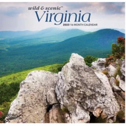 Brown Trout Virginia Wild & Scenic 2023 Mini 7x7 Calendar - Calendars