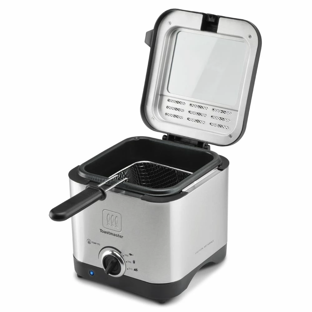 Toastmaster 1500 Watt Adjustable Temp Control Deep Fryer, 1.5 Liter - TM-154DF - Fryers 4 Toastmaster 1500 Watt Adjustable Temp Control Deep Fryer, 1.5 Liter - TM-154DF - Fryers - Image 2