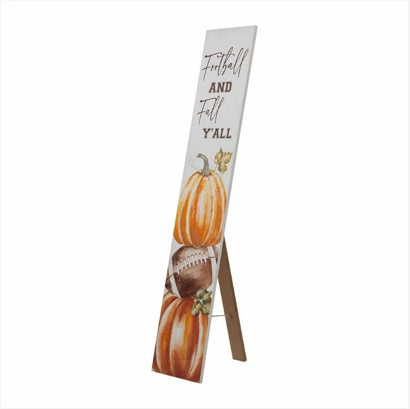 Various Brands 42" Wooden Football & Fall Y'All Porch Sign - JKC00600 - Porch Seasonal Decor 4 Various Brands 42" Wooden Football & Fall Y'All Porch Sign - JKC00600 - Porch Seasonal Decor - Image 2