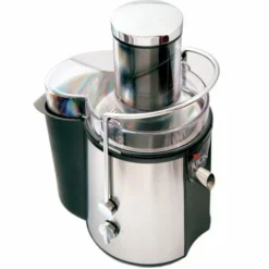 Koolatron Total Chef Wide Mouth Stainless Steel Juicin Juicer KMJ01 - Storage Furniture