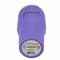 Lincoln Outfitters "Faith" 30 oz. Religious Tumbler, Purple - 89-640-0204 - Tumblers -Outlet Hearth And Home Store b4e0f1fbcf05196cda82f716b7277a976bad3bc2 32631063 4