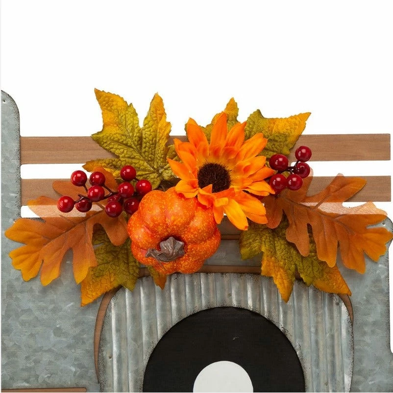 Various Brands 28" Metal Hello Pumpkin Truck Yard Stake - JKC00957RK - Porch Seasonal Decor 6 Various Brands 28" Metal Hello Pumpkin Truck Yard Stake - JKC00957RK - Porch Seasonal Decor - Image 4