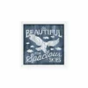 P. Graham Dunn Oh Beautiful 7 x 7 Textured Framed Sign - Q00929RK - Wall Decor
