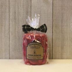 Thompson's Candle Co. Strawberry Patch, 18 oz. Pillar - STPMP - Candles & Home Fragrance