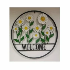 Backyard Expressions 29" Daisy Wheel 911047 - Wall Decor