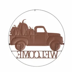 Glitzhome 22" Round Metal Truck Pumpkin Hanger - JKC02302 - Porch Seasonal Decor 13 Glitzhome 22" Round Metal Truck Pumpkin Hanger - JKC02302 - Porch Seasonal Decor -Outlet Hearth And Home Store c682aa3622a39f116c6d3be35b76a3d26ab523a9 14730034 2