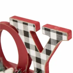 Glitzhome Christmas Wooden Plaid Joy Table Decor - 1114202576 - Table Top Decor 10 Glitzhome Christmas Wooden Plaid Joy Table Decor - 1114202576 - Table Top Decor -Outlet Hearth And Home Store c6ed7f24c6d8706cf760cdcaee5399e6d8bb3c96 93430011 4