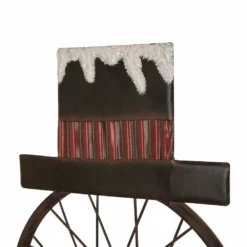 Glitzhome Metal Bike Wheel Snowman with Plaid Scarf Yard Stake or Wall Decor - 1103202625 - Yard Decor 9 Glitzhome Metal Bike Wheel Snowman with Plaid Scarf Yard Stake or Wall Decor - 1103202625 - Yard Decor -Outlet Hearth And Home Store c7ac0b7bcd3c8842aae8c2c2d66d2c874ae1c72c 93430114 3