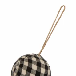 Glitzhome Black and White Plaid Fabric Garland - 1117203325 - Holiday Garland -Outlet Hearth And Home Store cac1e3de3174ac896d6d564e5f6134f25a5e696b 93430032 3