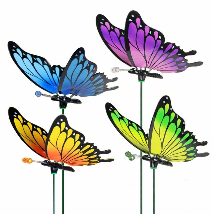 Exhart Windywings Butterfly Stake 05108 - Decorative Accents 4 Exhart Windywings Butterfly Stake 05108 - Decorative Accents - Image 2