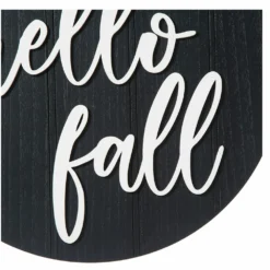 Glitzhome 20" Black Hello Fall Greenery Hanger - JKC02306 - Porch Seasonal Decor 9 Glitzhome 20" Black Hello Fall Greenery Hanger - JKC02306 - Porch Seasonal Decor -Outlet Hearth And Home Store ce8dd690b6a19af4d9362bb53995435cef237bf4 14730038 1