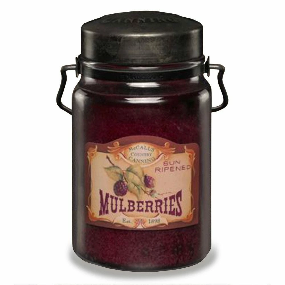 McCall's Mulberry Classic Jar Candle, 26 oz. - JM-26 - Candles 3 McCall's Mulberry Classic Jar Candle, 26 oz. - JM-26 - Candles