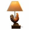 Glitzhome Rooster Table Lamp 1517004136 - Light Fixtures