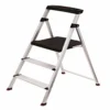 Rubbermaid Branded 3 Step Aluminum Step Stool RMA-3 - Ladders