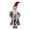 Glitzhome Black White Plaid Santa Figurine - 1122203319 - Table Top Decor -Outlet Hearth And Home Store db2b563453e1db1524503aaa56cafa41f3b7e9db 93430148