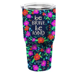 Kerusso Dual Wall Stainless Steel Be Kind Mug, 30 oz. - MUGS217 - Tumblers