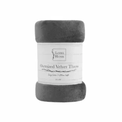 LOIRE HOME Oversized Velvet 50 x 70 Throw - RK-VEL-5070 - Blankets & Bedspreads