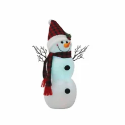 Four Seasons 24" Battery Operated Tabletop Snowman, Color Changing LED lights with timer, Assorted Styles - JS19-101524A4 - Christmas Decor 15 Four Seasons 24" Battery Operated Tabletop Snowman, Color Changing LED lights with timer, Assorted Styles - JS19-101524A4 - Christmas Decor -Outlet Hearth And Home Store e665cd8ea03b032b3d65c08b057418fa222da739 14762142 6