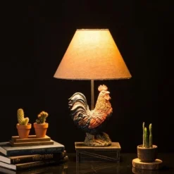 Glitzhome Rooster Table Lamp 1517004136 - Light Fixtures -Outlet Hearth And Home Store ea22ab1f223228dcdbad6f4a67dc3af2deaebf51 6 5 24