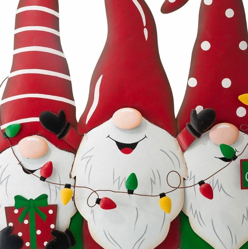 Various Brands 36" Metal Gnome Yard Stake - JKC01706RK - Porch Seasonal Decor 6 Various Brands 36" Metal Gnome Yard Stake - JKC01706RK - Porch Seasonal Decor - Image 4