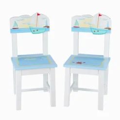 GuideCraft Sailing Extra Chairs Set of 2 G88203 - Kids' Furniture