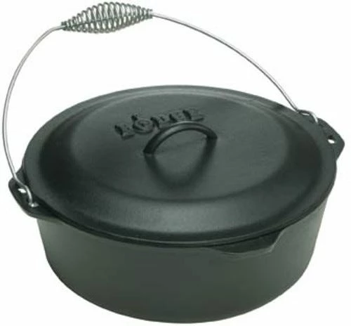 Lodge MfgCoLodge Logic 9 Quart Cast Iron Dutch Oven W/ Bailed Handle L12DO3 - Cookware 4 Lodge MfgCoLodge Logic 9 Quart Cast Iron Dutch Oven W/ Bailed Handle L12DO3 - Cookware - Image 2