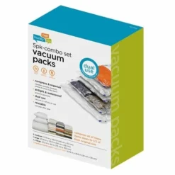 Honey-Can-Do HoneyCanDo 5 Pack Combo Vacuum Packs VAC01302 - Closet Organization -Outlet Hearth And Home Store honey can do 5 pack combo vacuum packs vac 01302